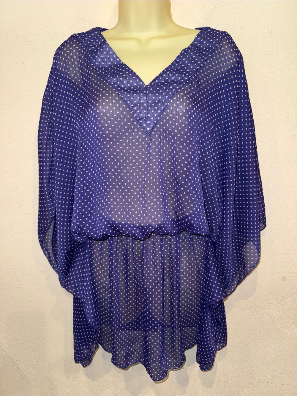 Jones New York swimsuit bikini cover up tunic size S